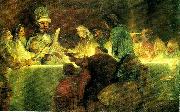 Rembrandt Harmensz Van Rijn batavernas trohetsed till claudius civilis oil